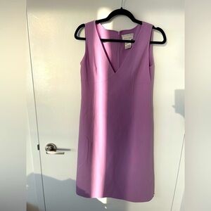 RARE Vintage Celine lavender wool blend dress